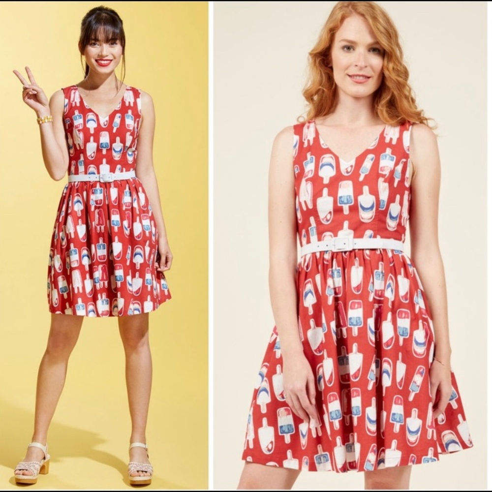 Modcloth ice-pops print dress